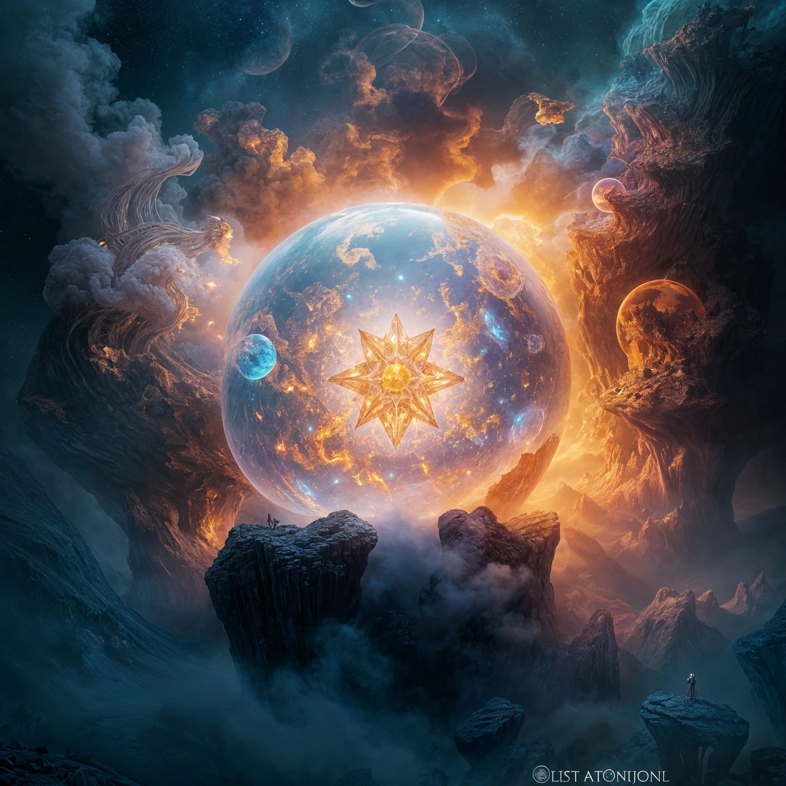 Crystal Ball Reveals Mystical Realms