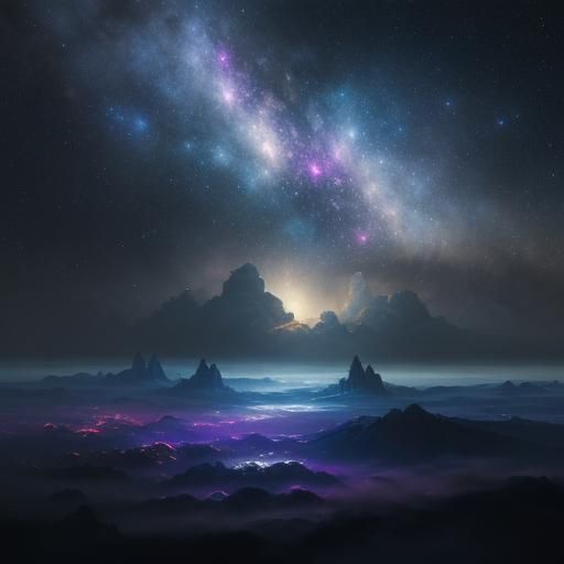 Spectacular Deep Space Fantasy Art in 8K