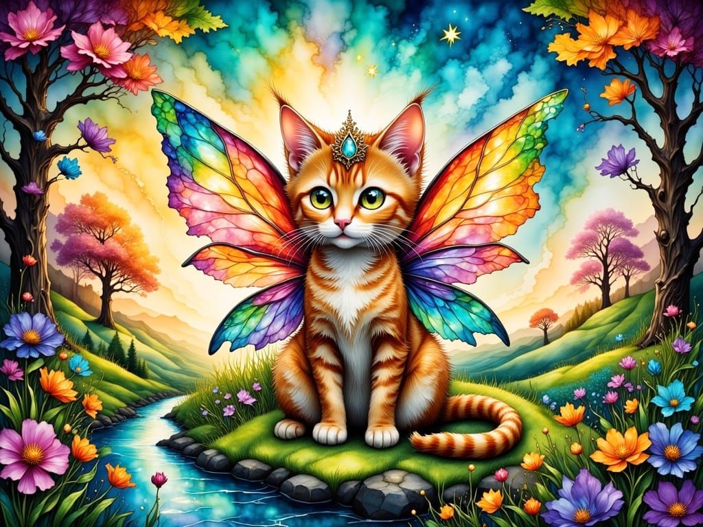 Enchanted Whimsy in Epic Fantasy Style