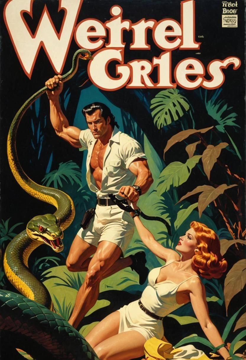 Heroic Rescue in Pulp Fiction Style