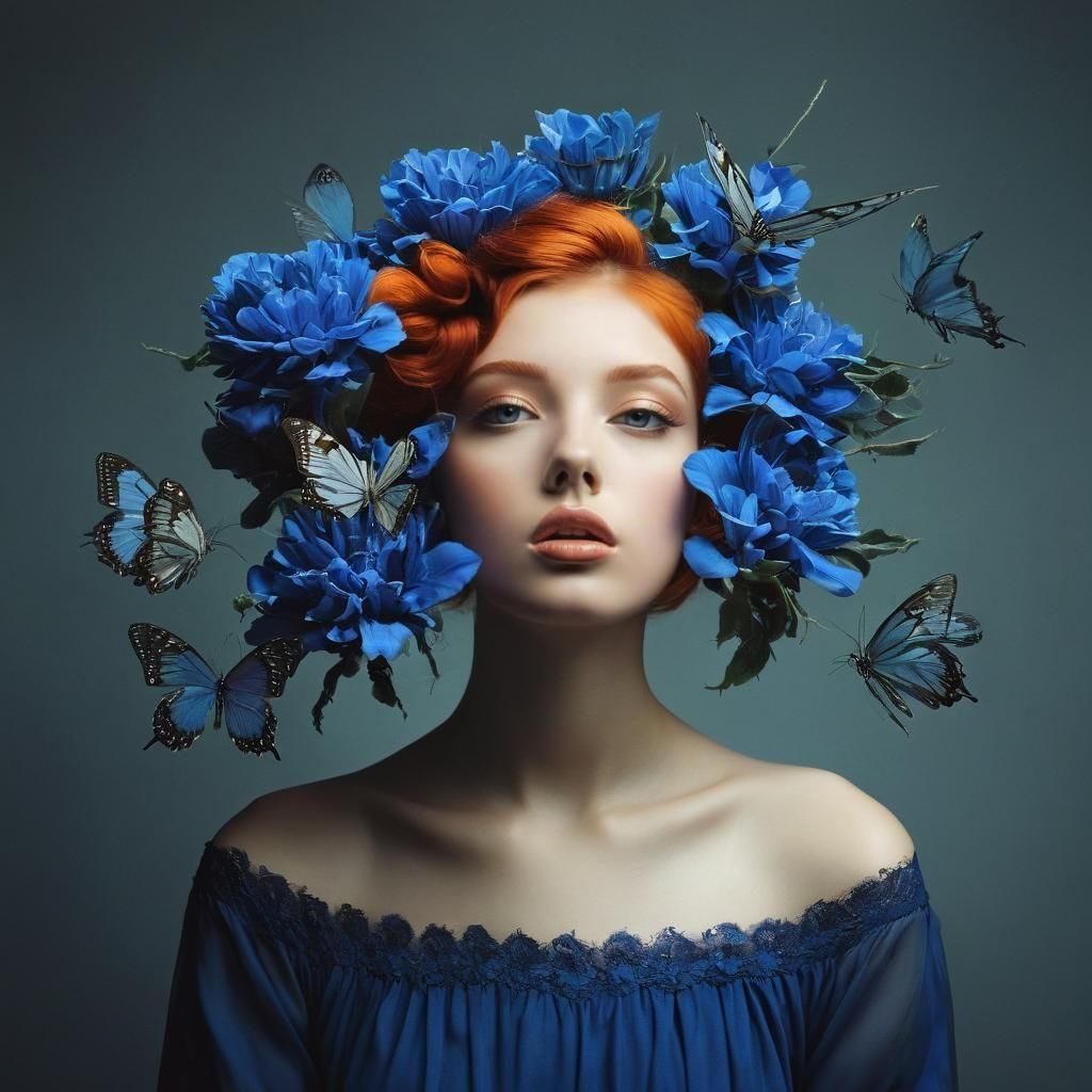 Ethereal Portrait in Digital Art Style