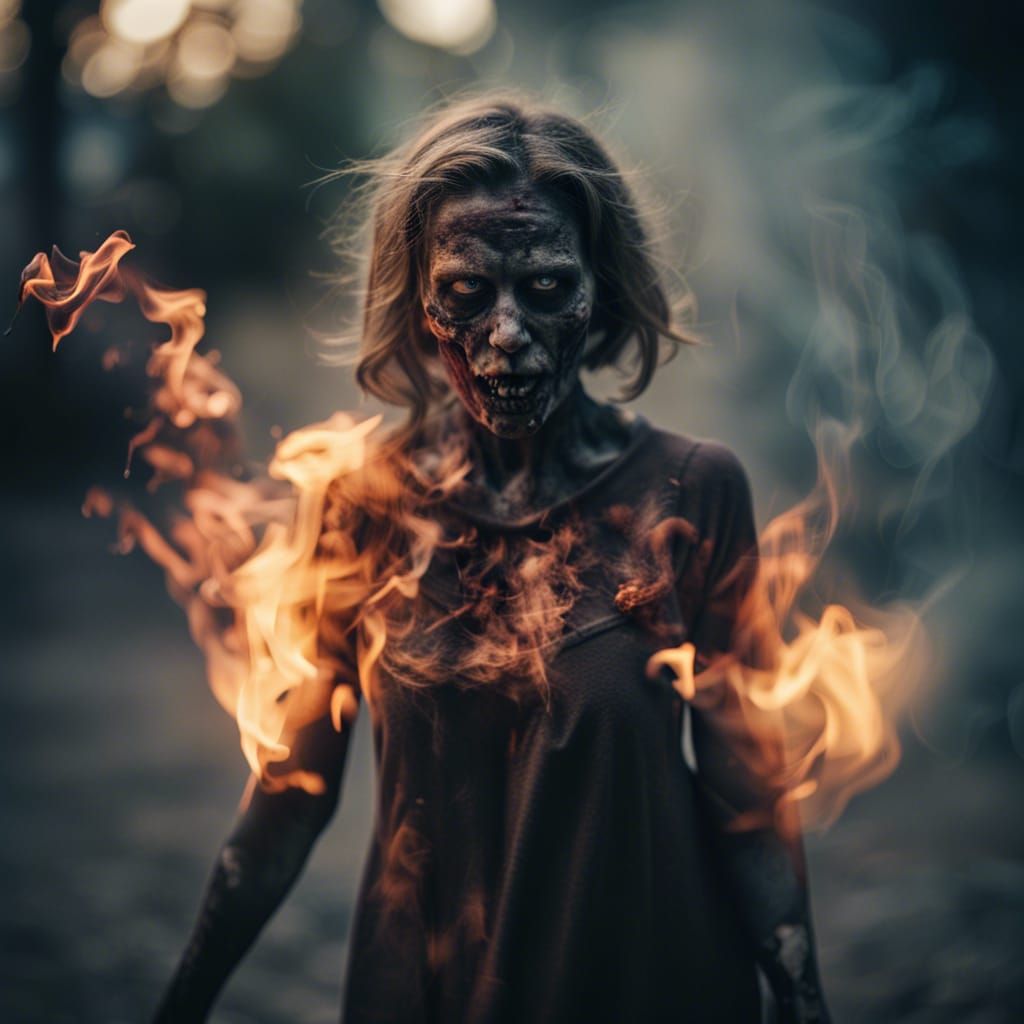 Zombie Woman: Spontaneous Human Combustion in Dark Horror