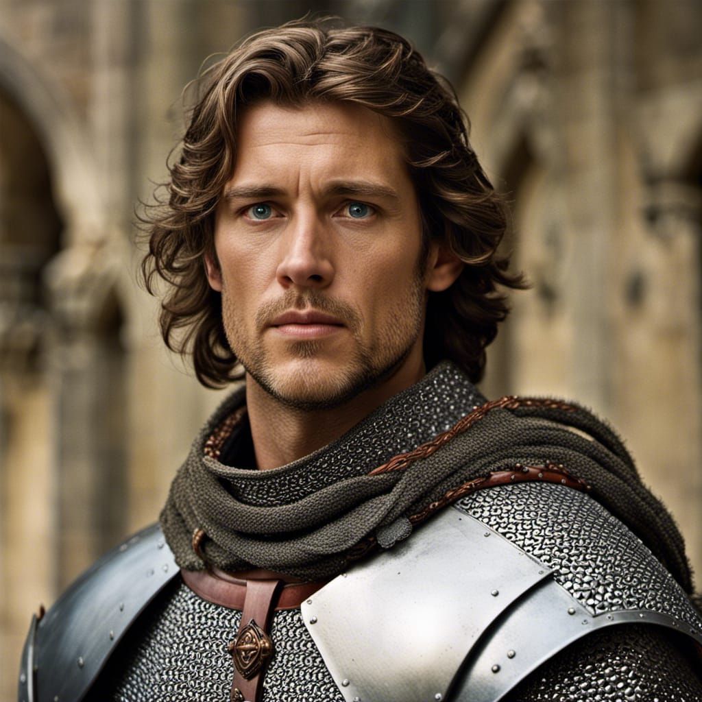 Sir Ector: Handsome Arthurian Knight Portrait