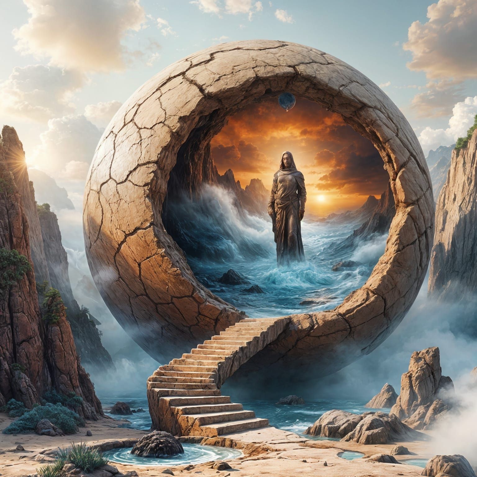 Surreal Clay World Reveals Fantasy Landscape