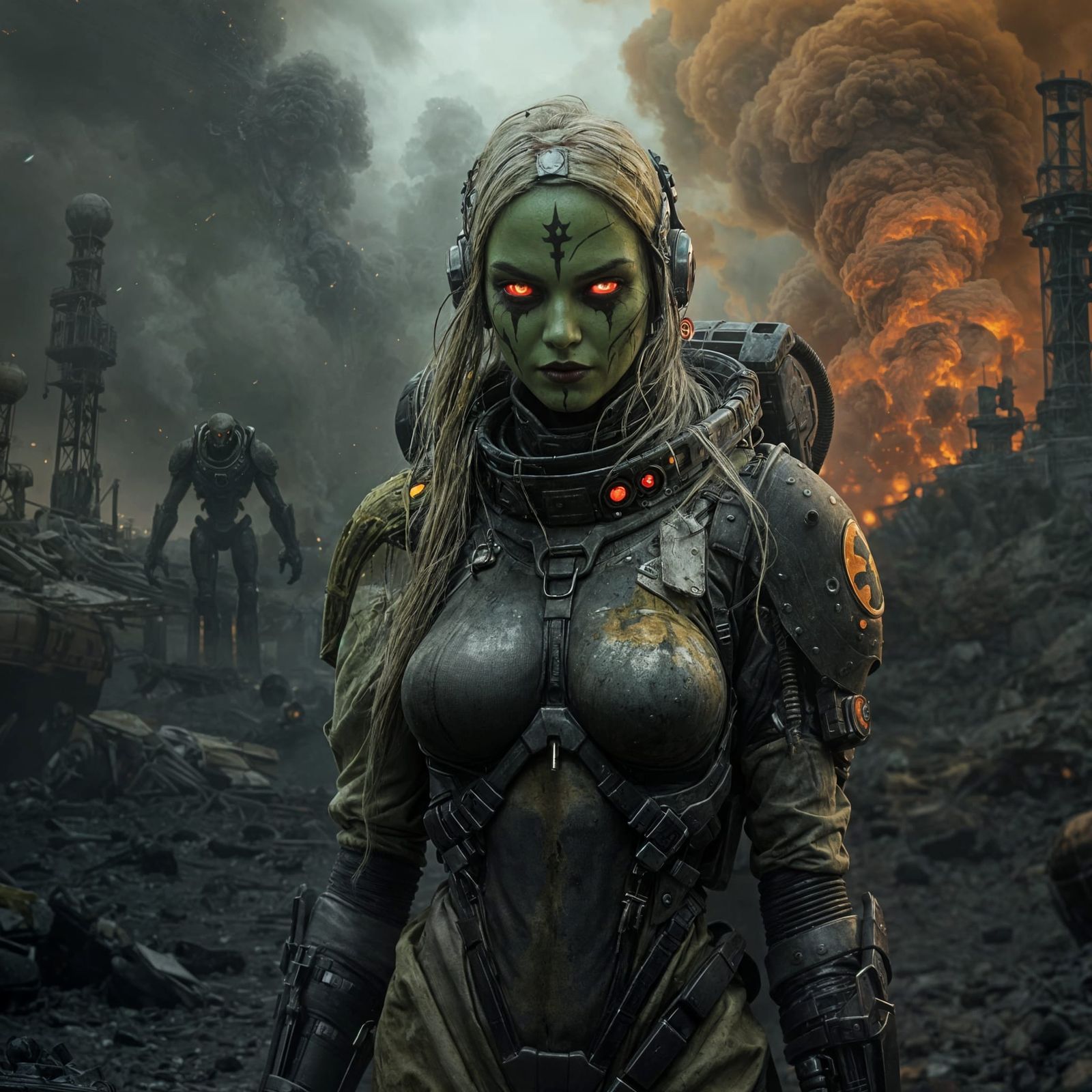 Toxica: Supervillain of Pollution in Wasteland