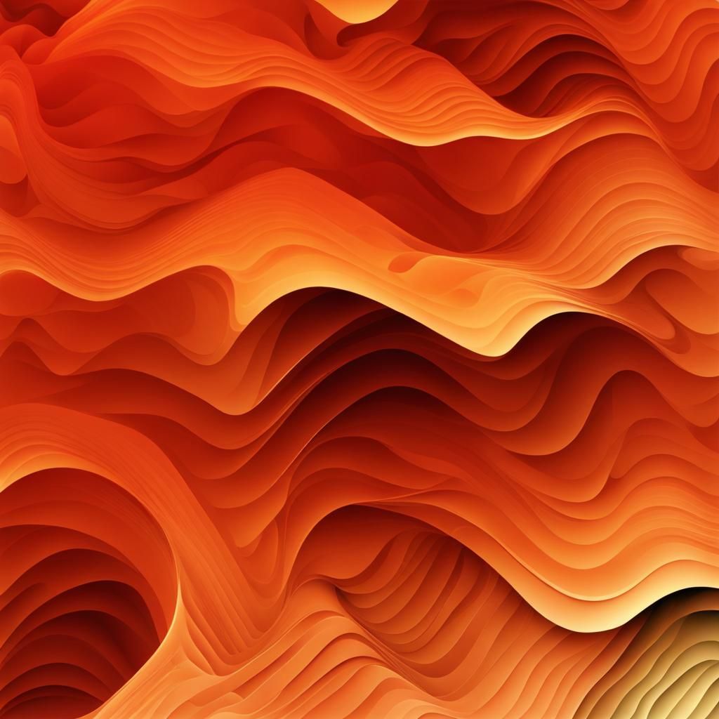 Abstract Vector Fractal with Zentangle and 3D Shading