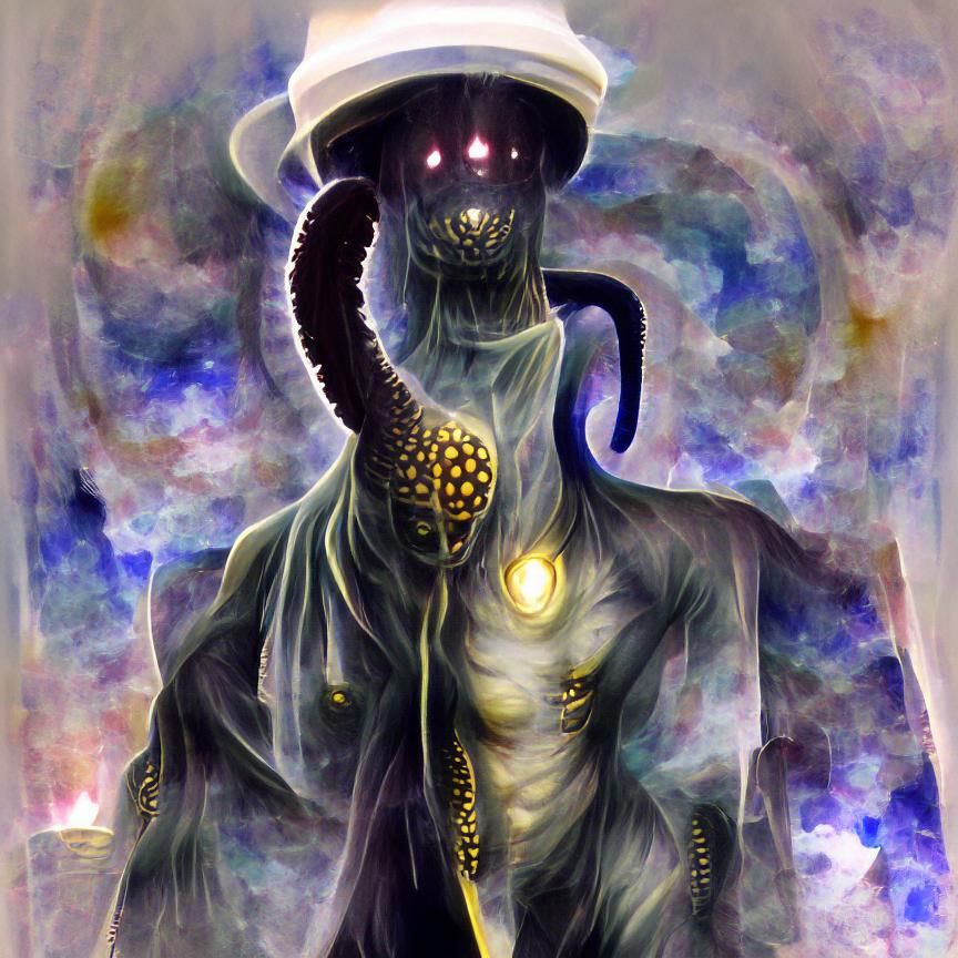AI Generated Image of Nyarlathotep