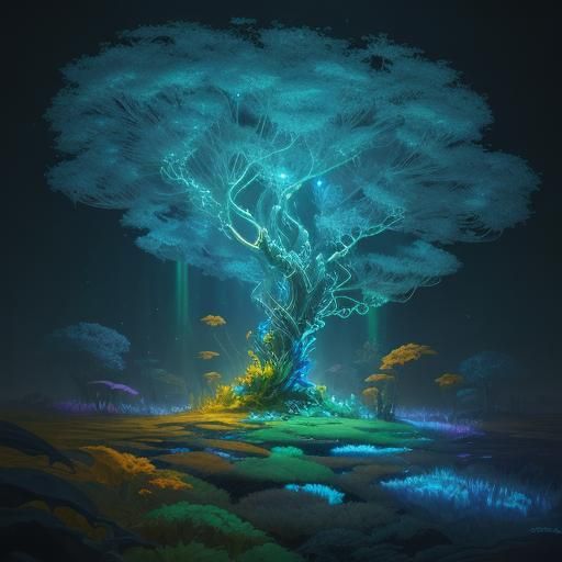 Microscopic Life Thriving After Fairy Dust Inoculation