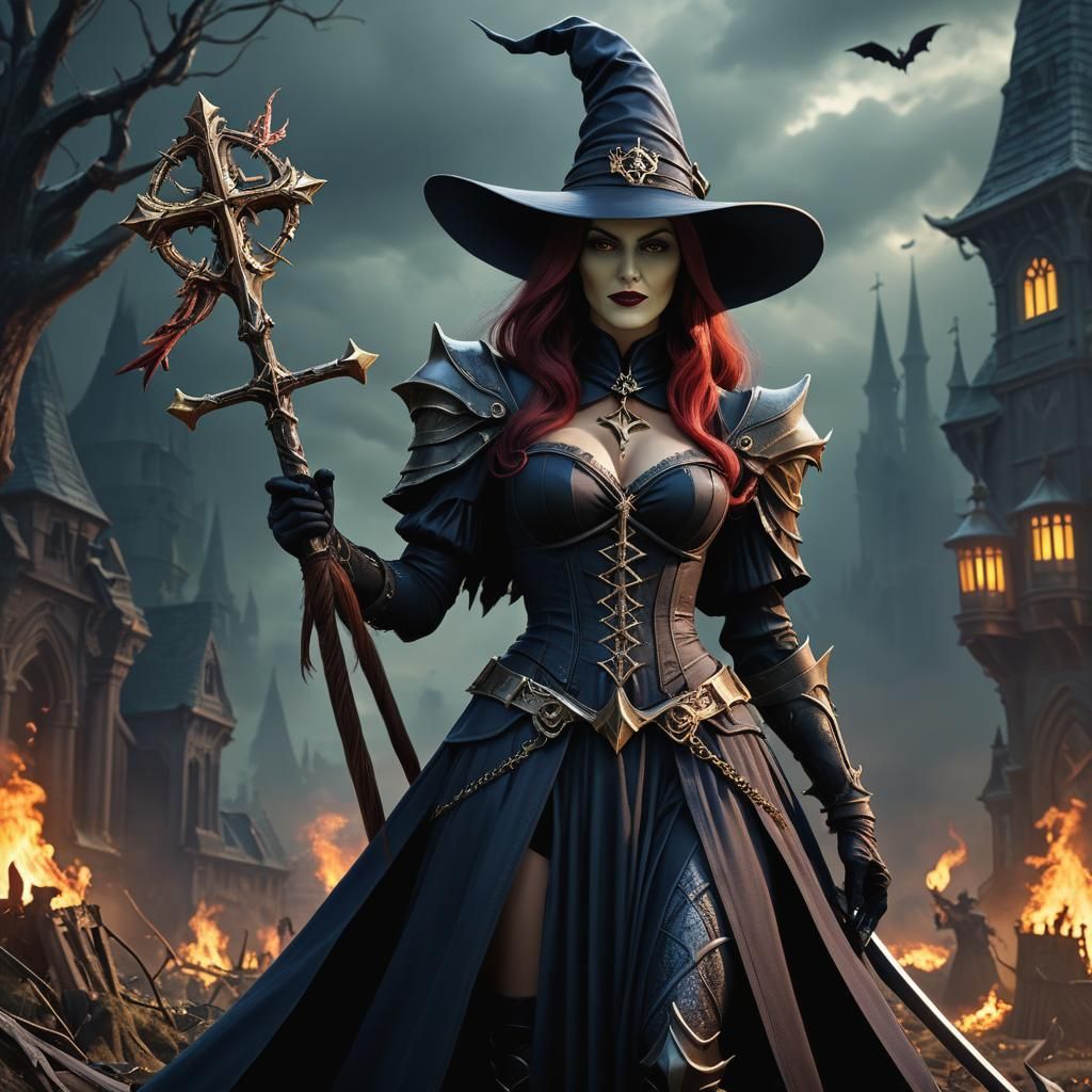 Sinister Overlord Creature: Amazon Witch Hybrid