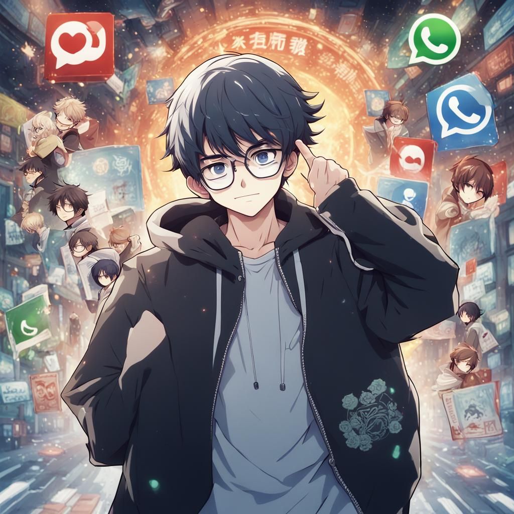 Anime Style WhatsApp Profile Picture of Boy