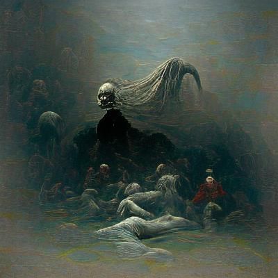 The Nothing: A Gothic Horror Illustration