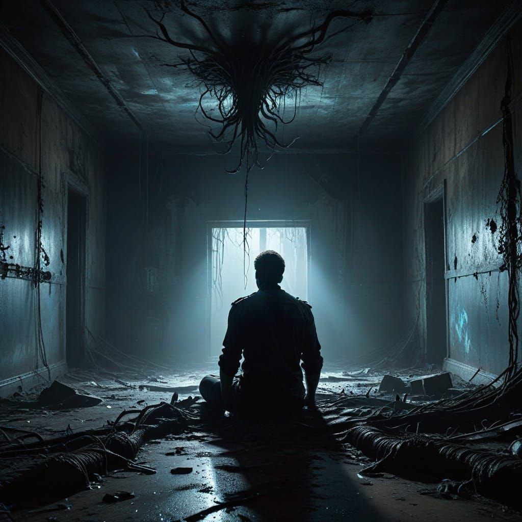 Surreal Abandoned Chamber