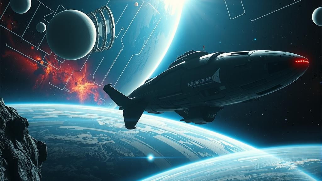 Hyperrealistic Sci-Fi Galaxy Masterpiece