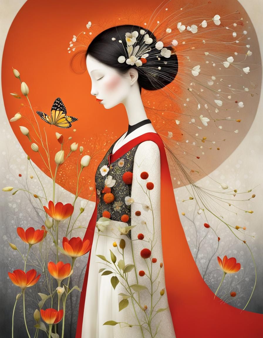 Artwork Inspired by Mandy Disher's Style