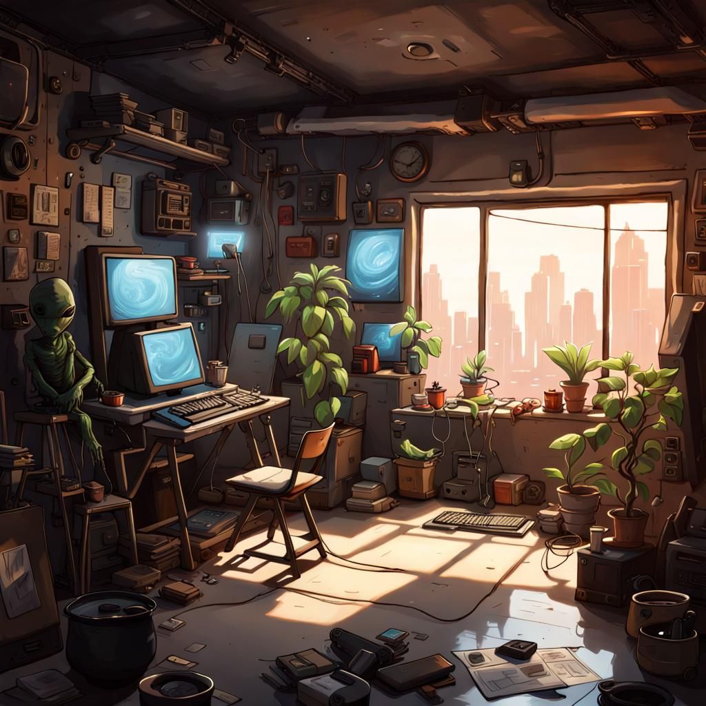 Nerdy Homebody’s Computer Room