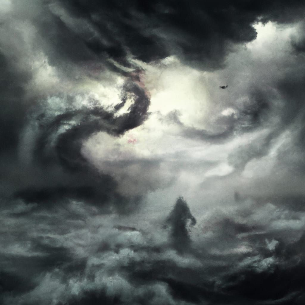 Epic Storm Within the Mind: Digital Matte Painting