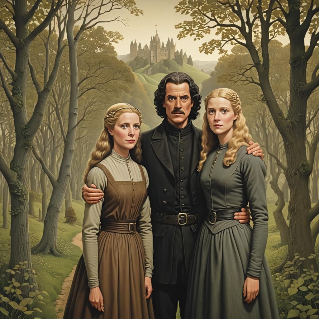 The Princess Bride in Regionalist Style