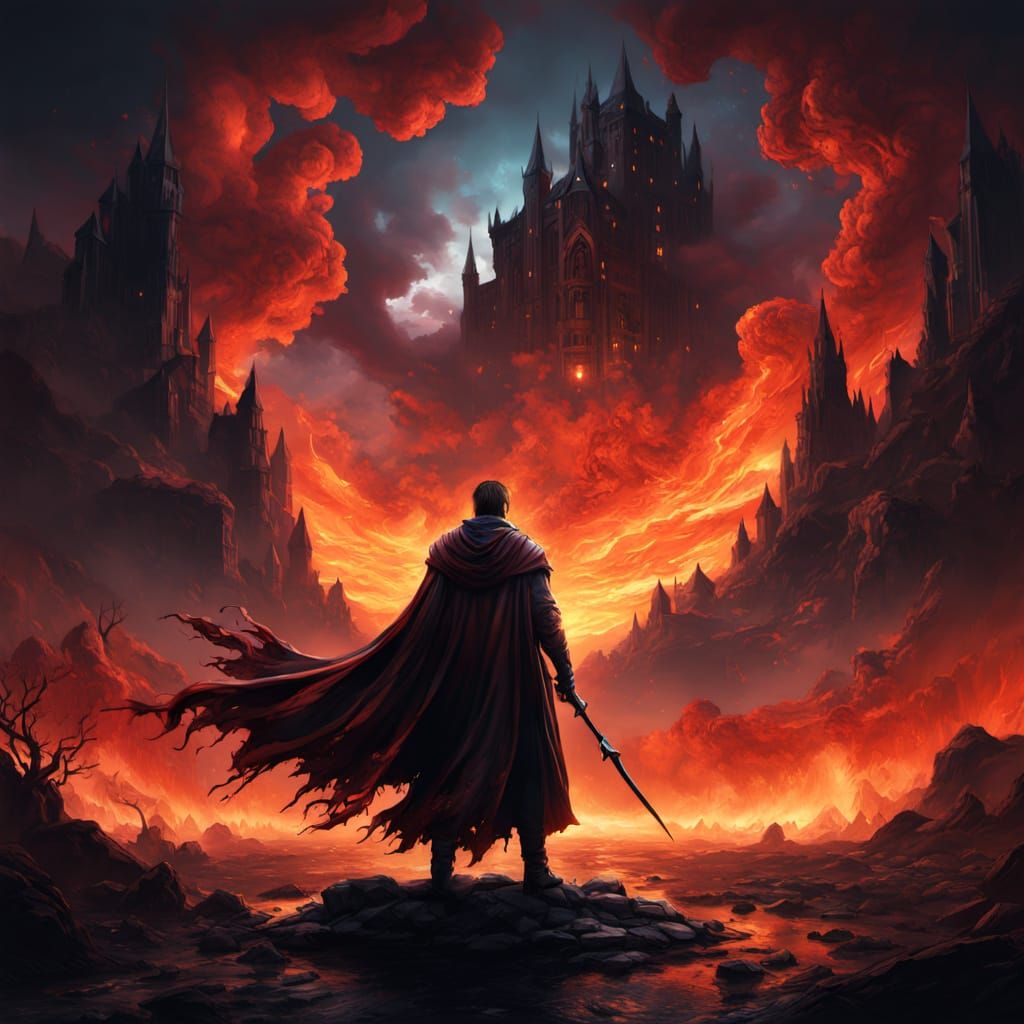 Ember of Hope: A Digital Matte Painting