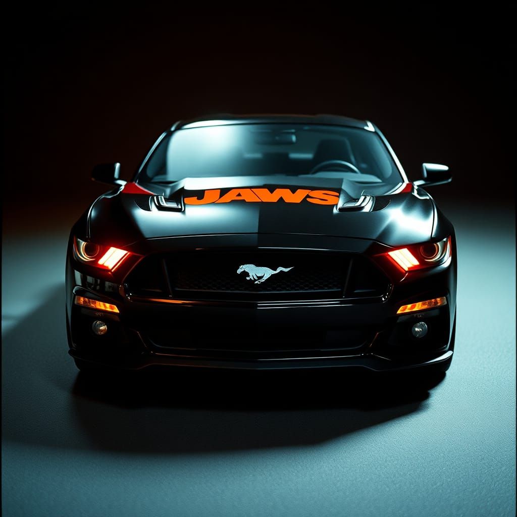 JAWS Mustang: Cinematic Film Still