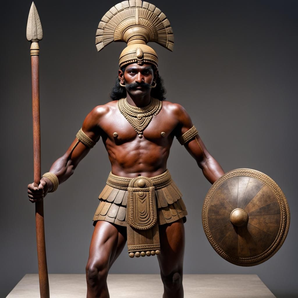 Dravidian Warrior From 20 BCE
