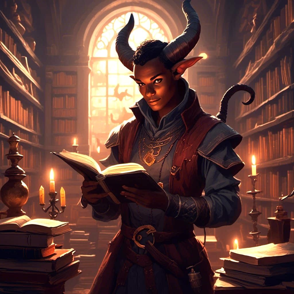 Realistic High Definition Tiefling from Dungeons & Dragons