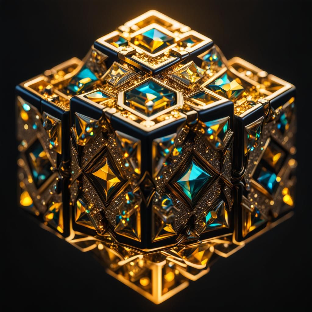 The golden tesseract