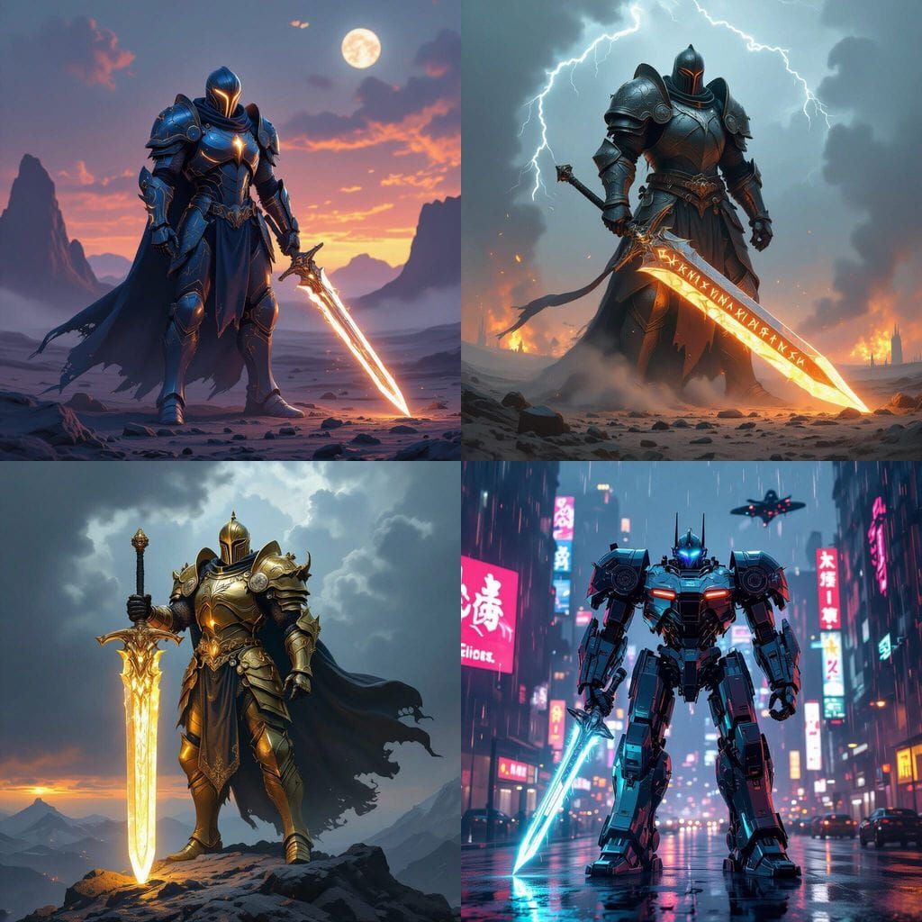 The Mighty Mega Knight in Epic Armor