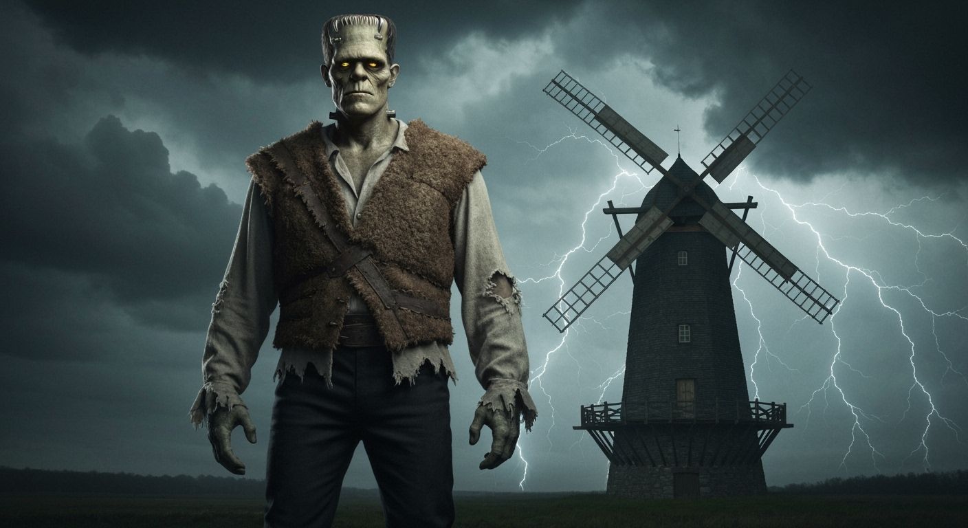 The Creature Of Frankenstein.