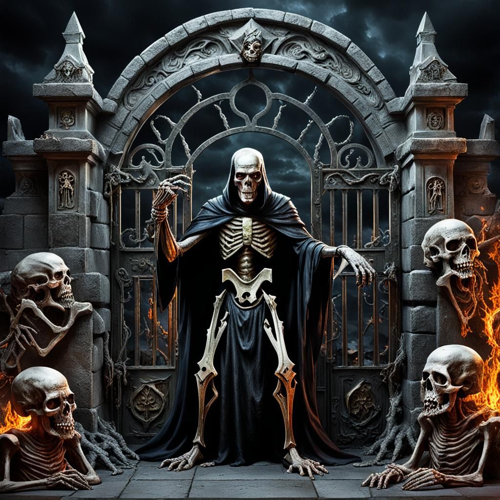 Evil Crypt Keeper at Hell's Gate