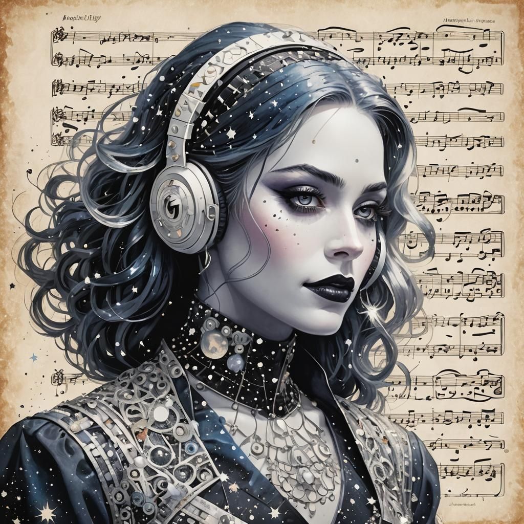 Harley's Ode: A Portrait in Cosmic Notes