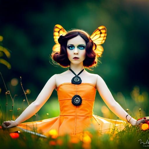 "Weee, I'm a fairy"
