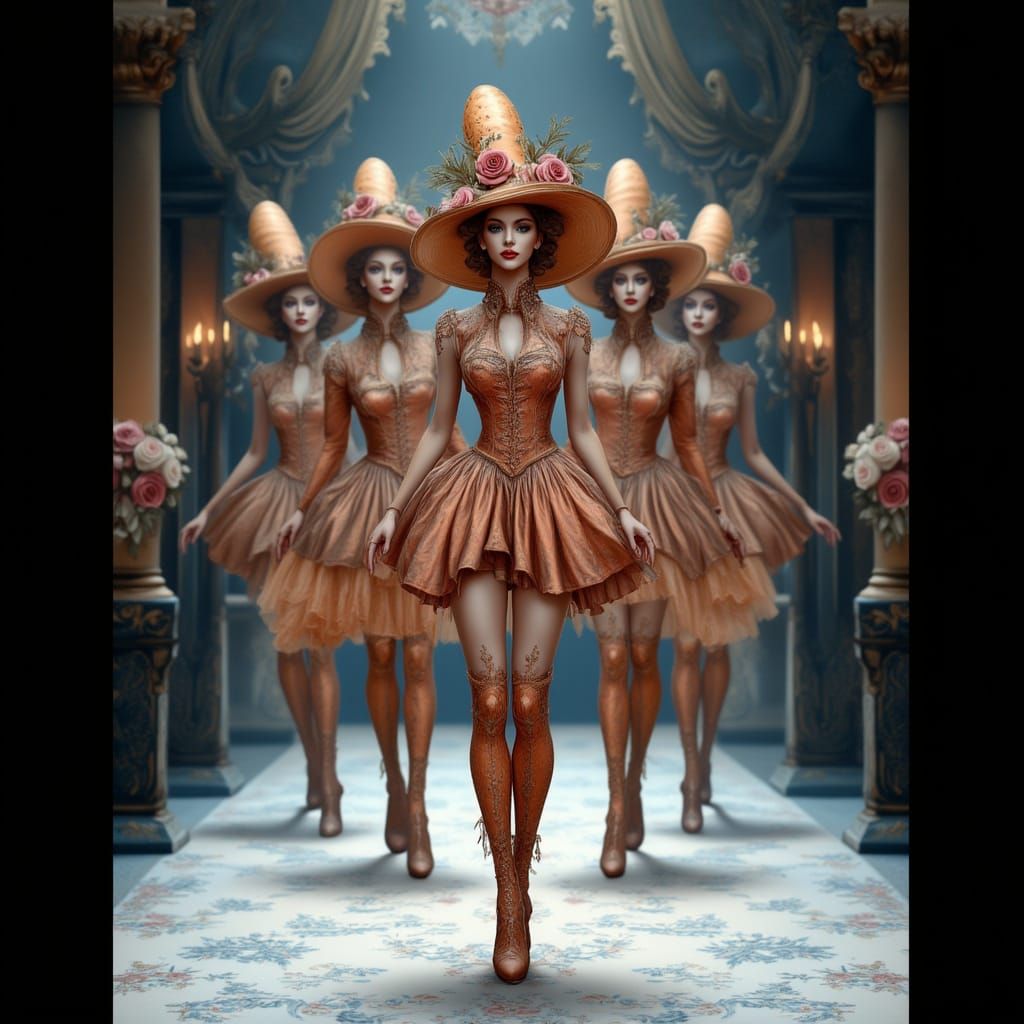 Avant-Garde Circus Peanut Fashion Show