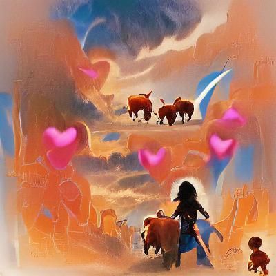 Orphaned Girl Finds Love with Warrior