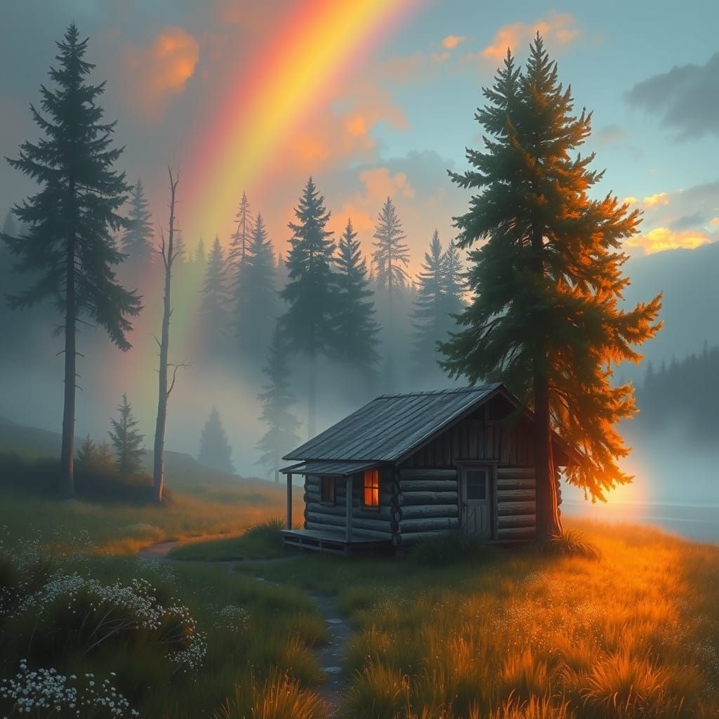 Whispering Woods Sunset Retreat