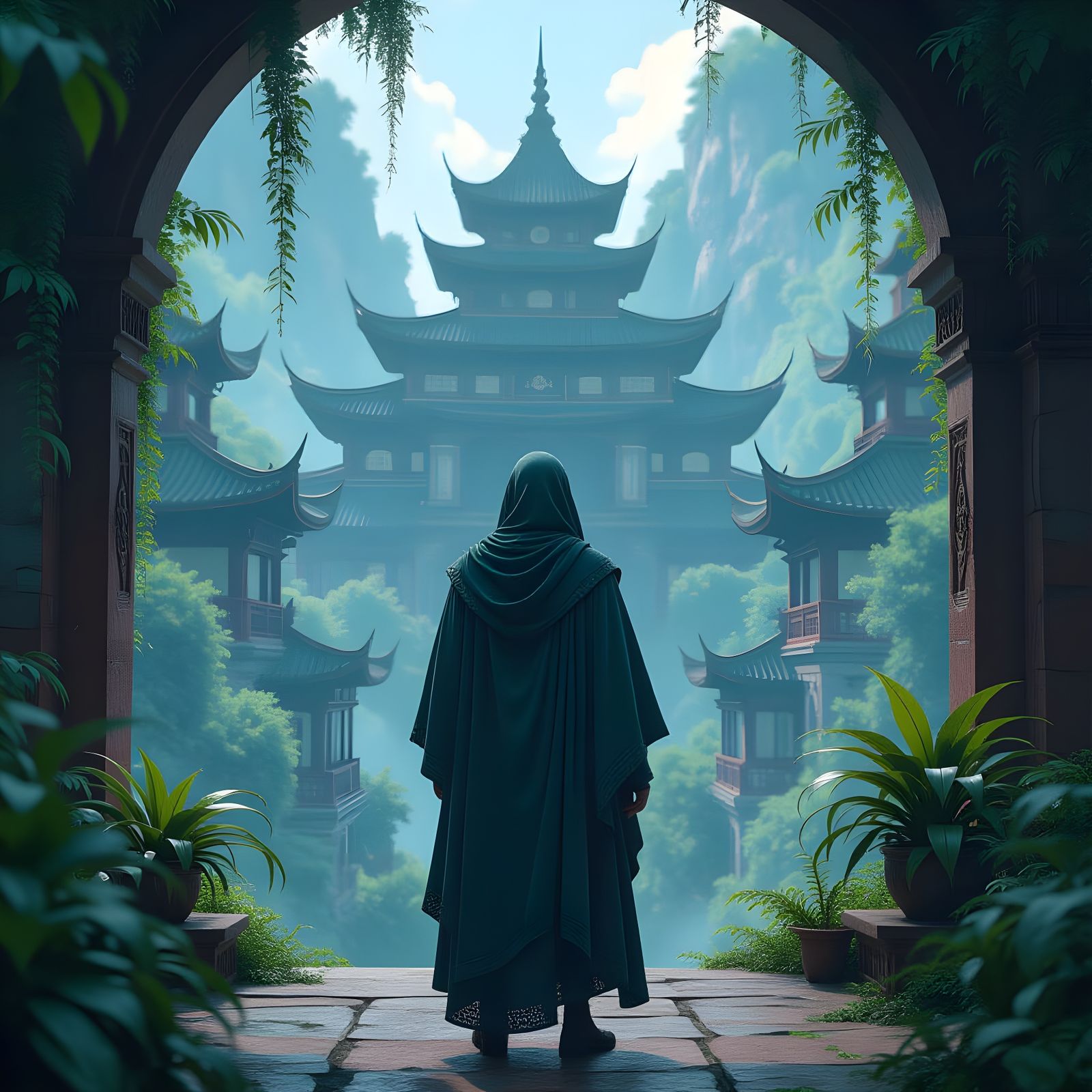 Rian Meir: Detailed Matte Painting in Deep Color