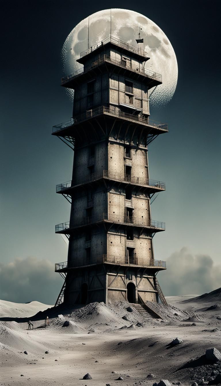 A tall watch tower