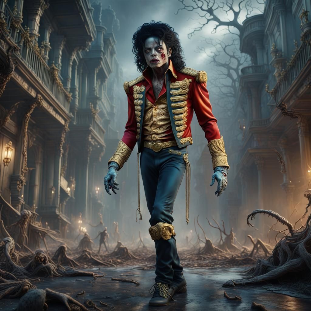 Zombie Michael Jackson Concept Art
