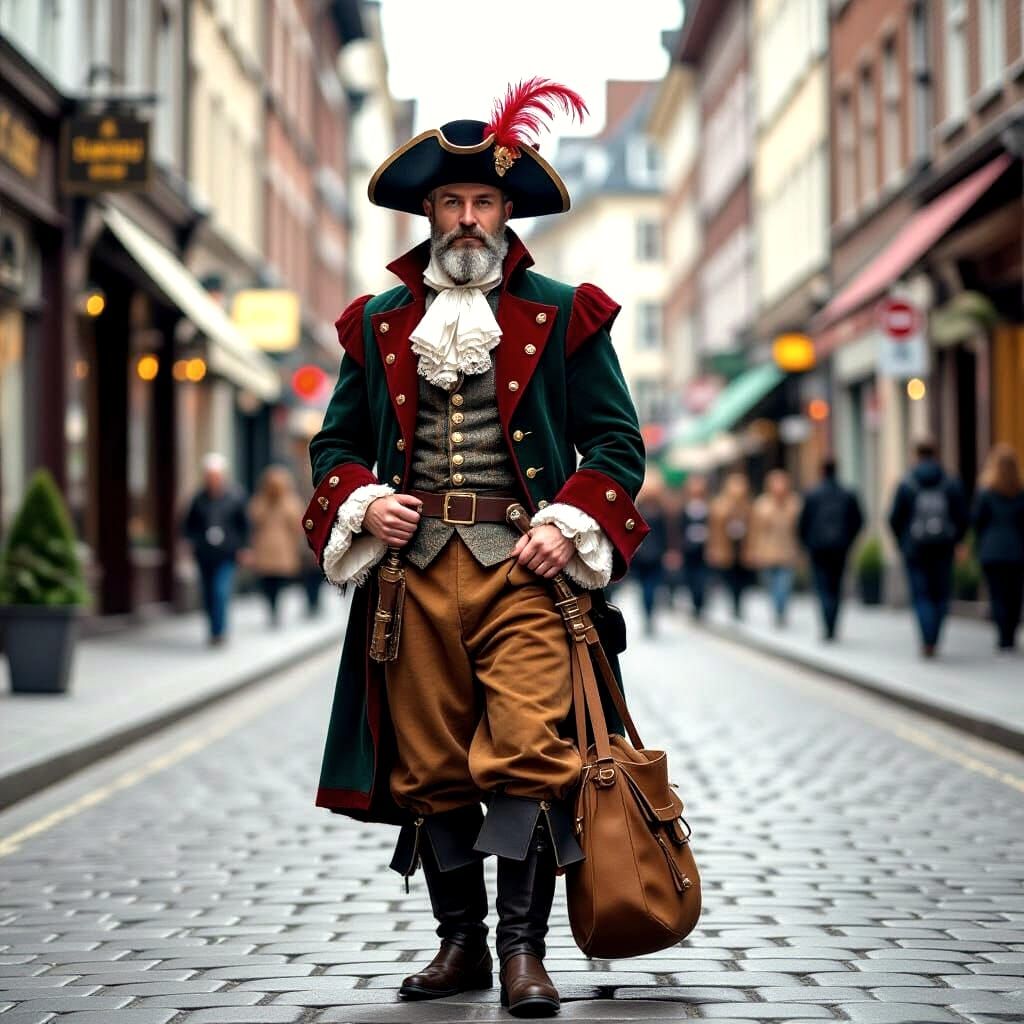 Heroic Jack of Spades as Adventurer in Vibrant Photo