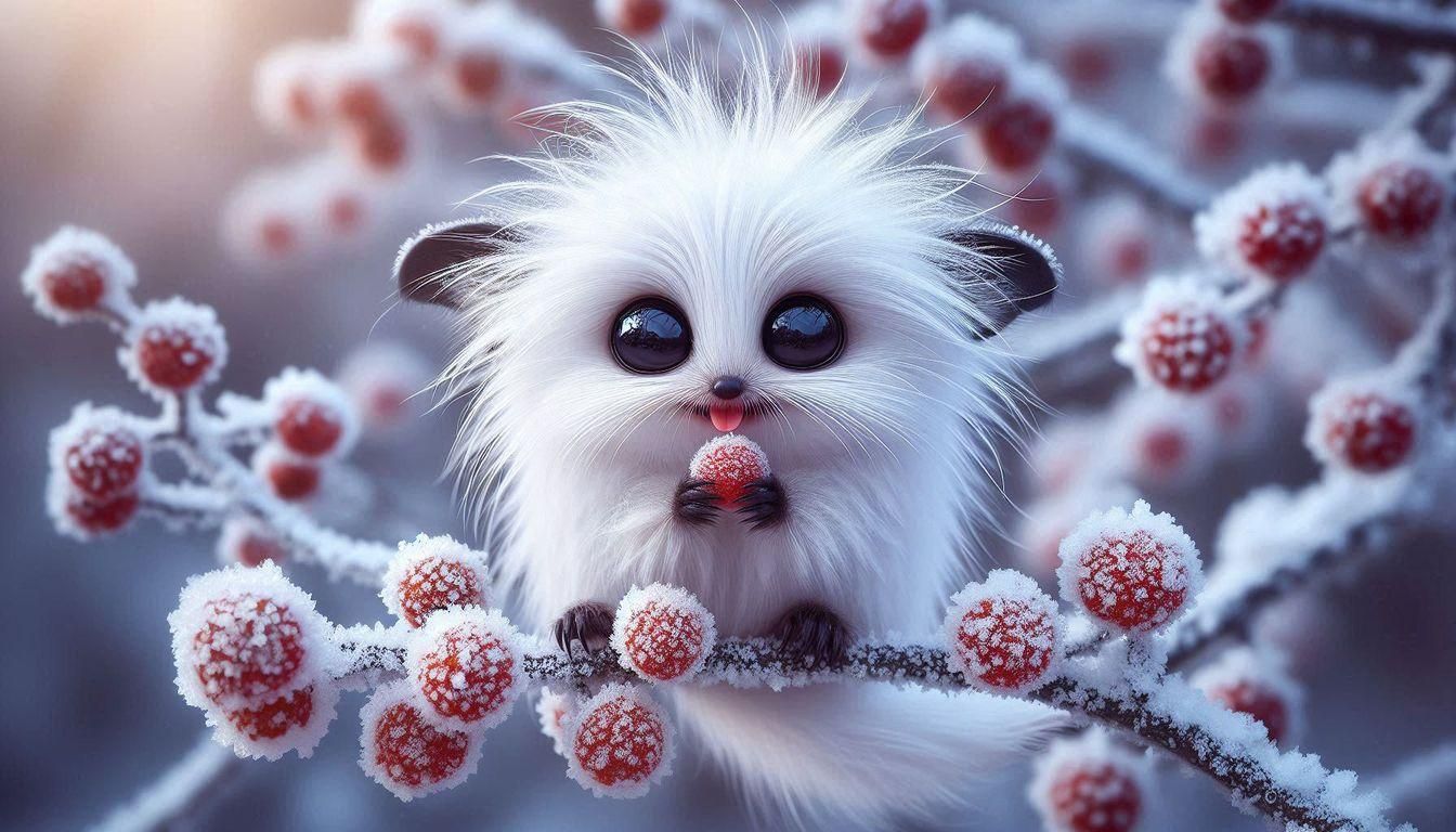 Adorable Little Winter Monster