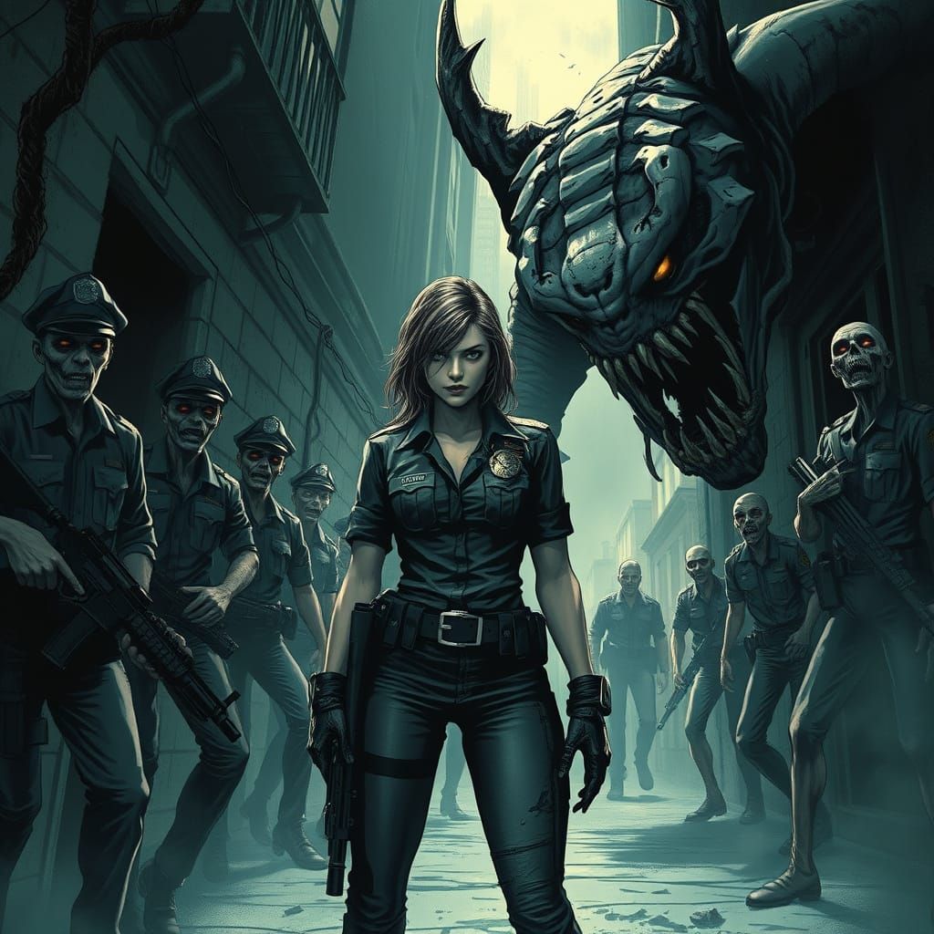 Gritty Nemesis Confronts Jill Valentine in Dark, Gothic Alle...