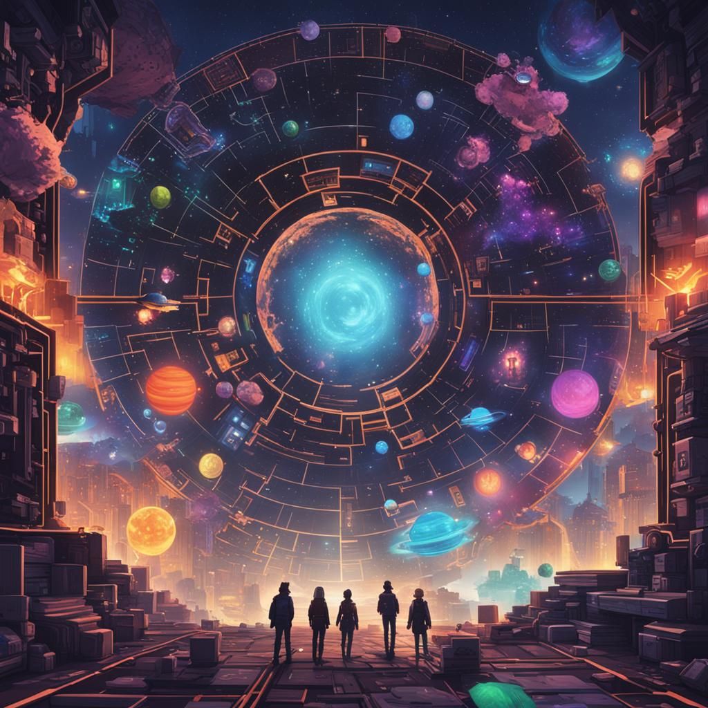 Digital Multiverse: A Tapestry of Virtual Worlds