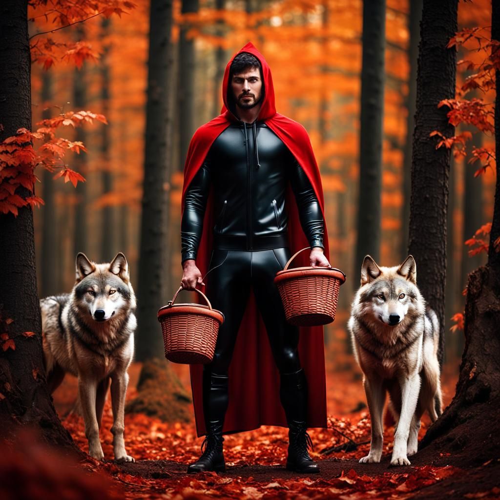 Red Riding hood and his wolves