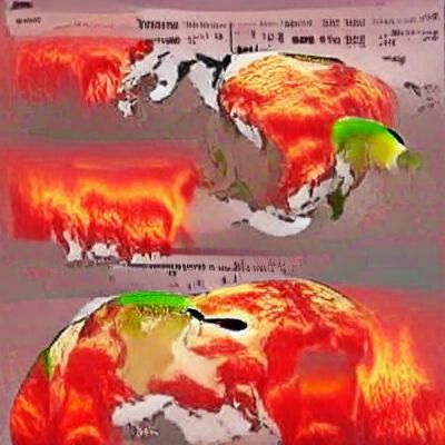AI Visualization of Climate Change Effects