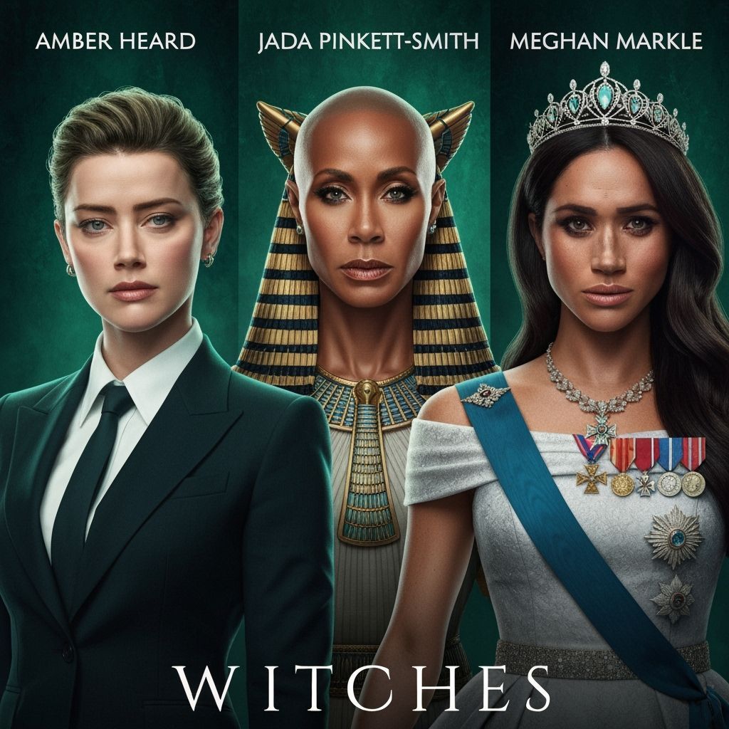 Witches Movie Poster: Amber Heard, Jada Pinkett-Smith, Megha...