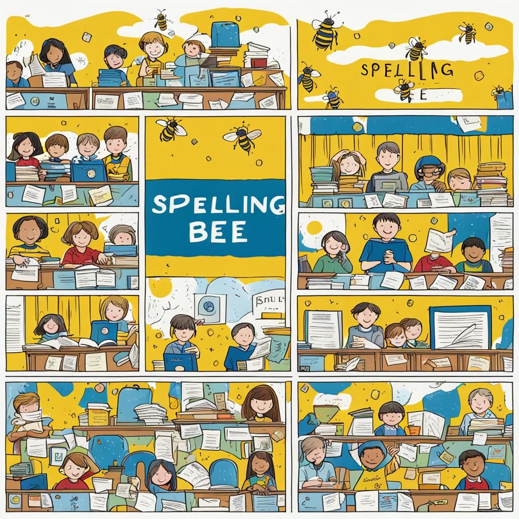 Intense Spelling Bee Competition