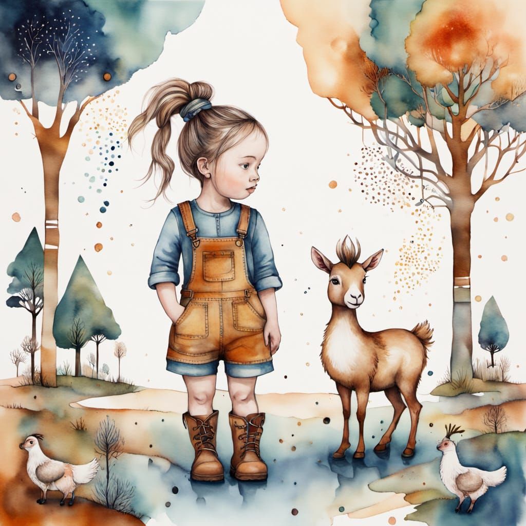 Little goat.
