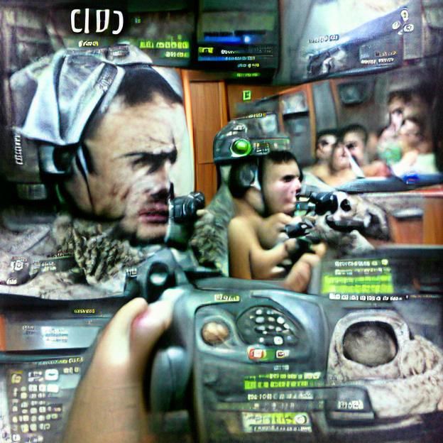 Abstract Call of Duty Interpretation