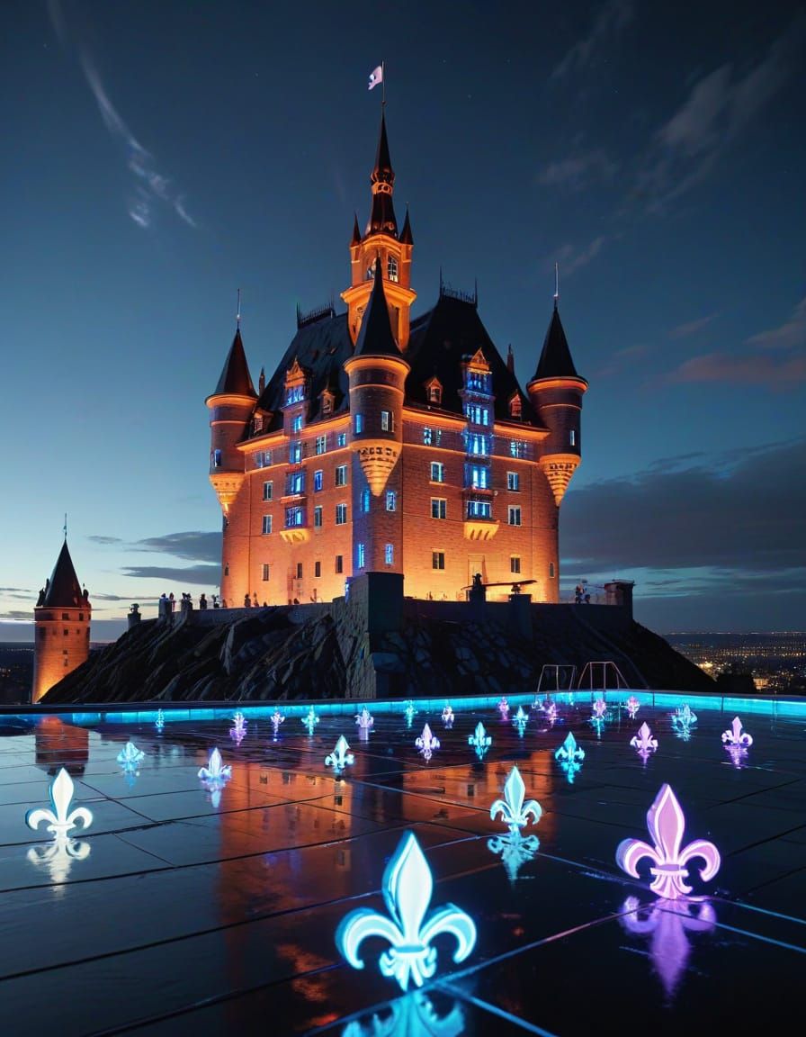 Dreamlike Futurism: Quebec City's Castle Hotel Levitates Abo...