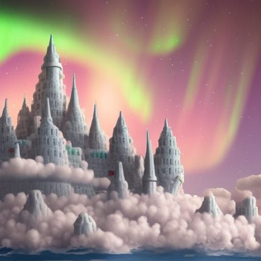 Floating Cloud City: A Celestial Kingdom