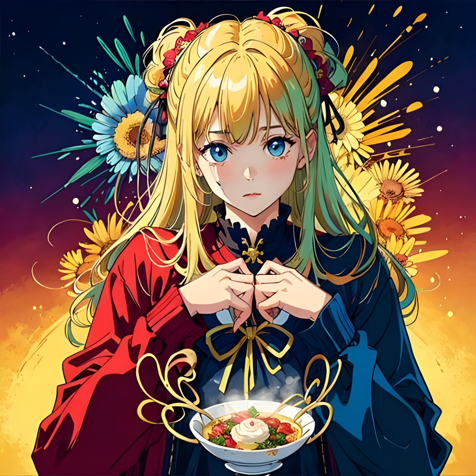 AI Interpretation of "The Turmoil of Me"